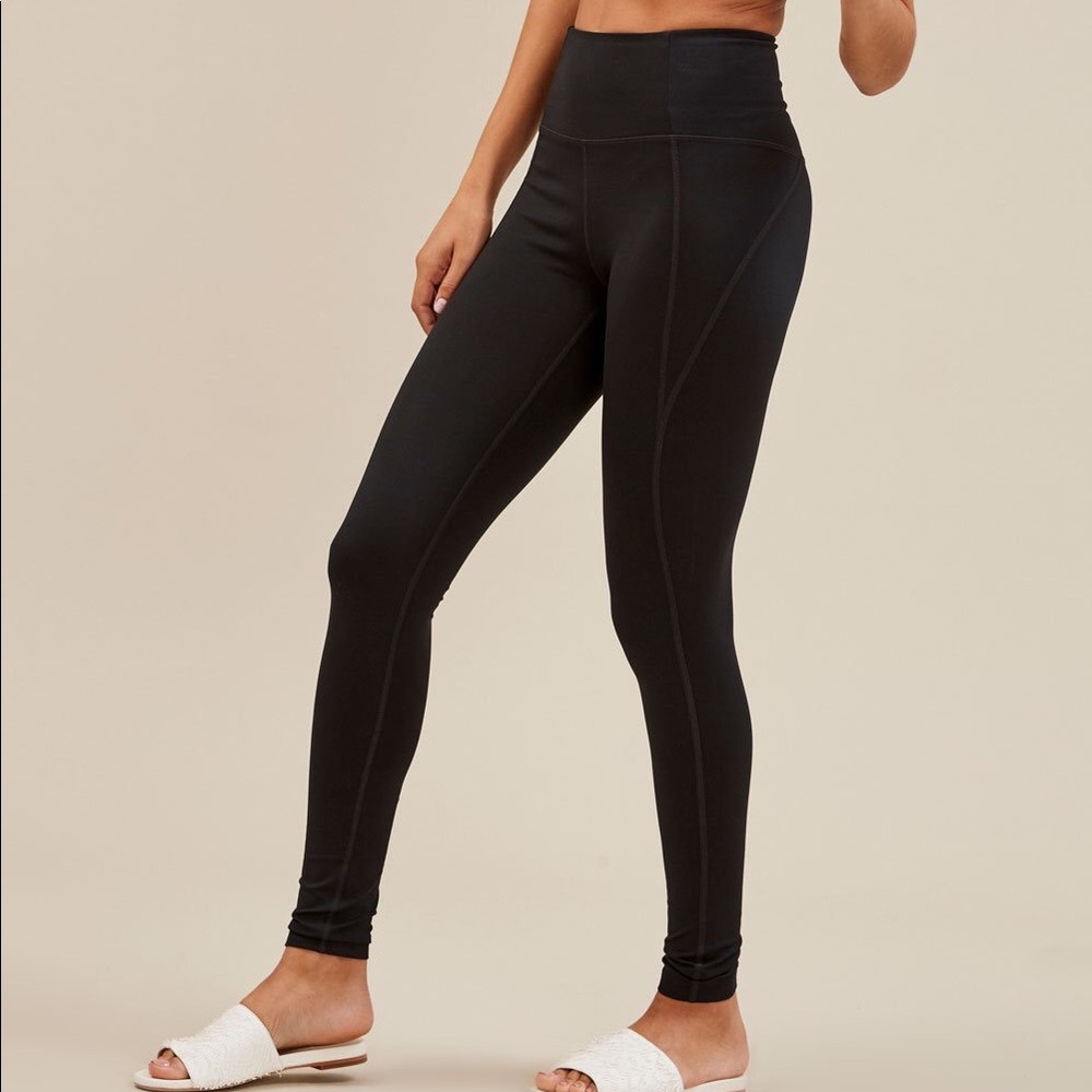 Girlfriend Collective High Rise Black Leggings
